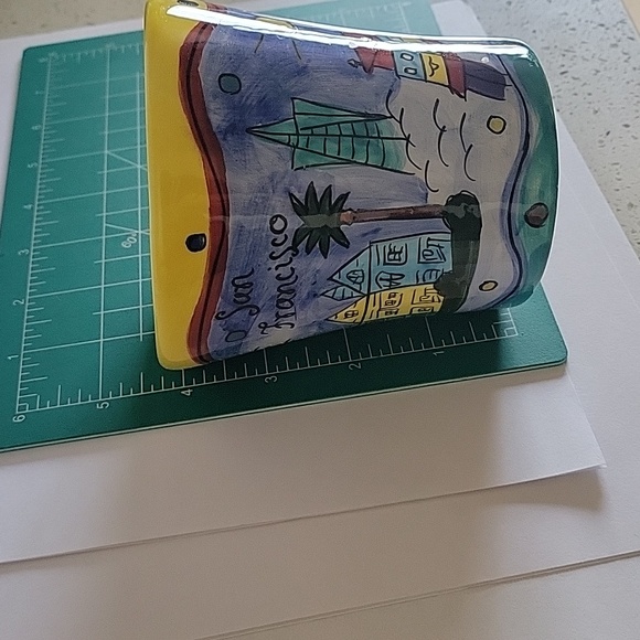 San Francisco, California. Golden Gate Bridge. Colorful Painted Mug. BIG SIZE. - Picture 8 of 8